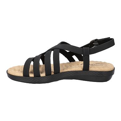 Easy Street Lobo Women's Strappy Slingback Sandals