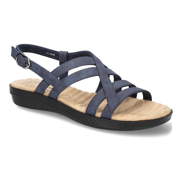Easy Street Lobo Women s Strappy Slingback Sandals