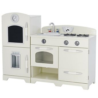 Teamson Kids Little Chef Fairfield Retro Play Kitchen - Ivory