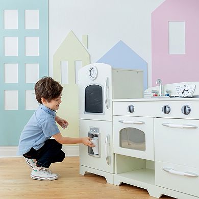 Teamson Kids Little Chef Fairfield Retro Play Kitchen - Ivory