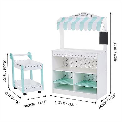 Teamson Kids My Dream Bakery Shop Dessert Stand