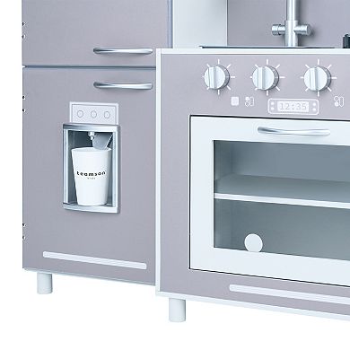 Teamson Kids Little Chef Mayfair Retro Play Kitchen - Grey