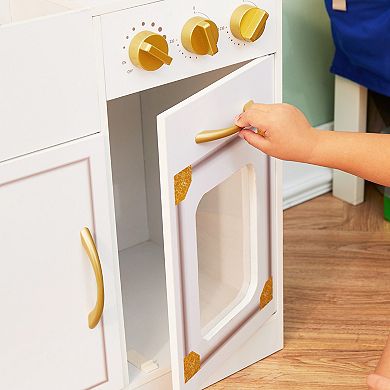 Teamson Kids Versailles Petite Classic Play Kitchen - White