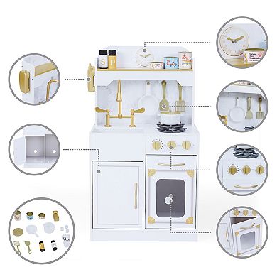 Teamson Kids Versailles Petite Classic Play Kitchen - White