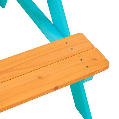 Teamson Kids Outdoor Picnic Table & Bench Set