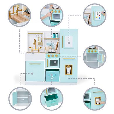Teamson Kids Biscay Delight Classic Play Kitchen - Mint