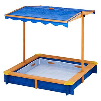 Teamson Kids Outdoor Summer Sand Box