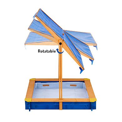 Teamson Kids Outdoor Summer Sand Box