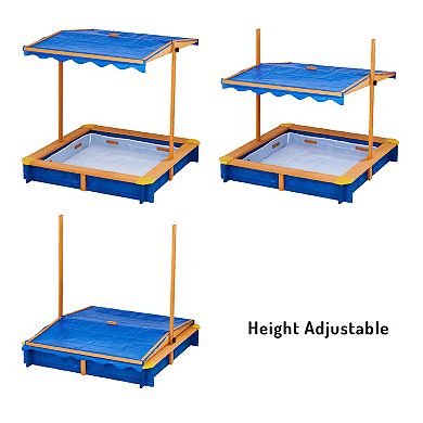 Teamson Kids Outdoor Summer Sand Box