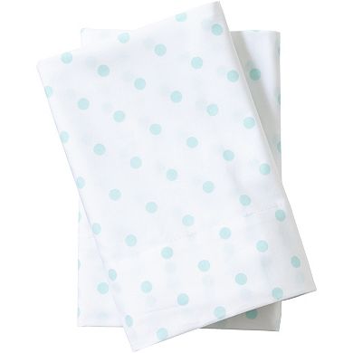 Lands' End Kids 180 Thread Count Cotton Percale Printed Sheet Set or Pillowcase Pair