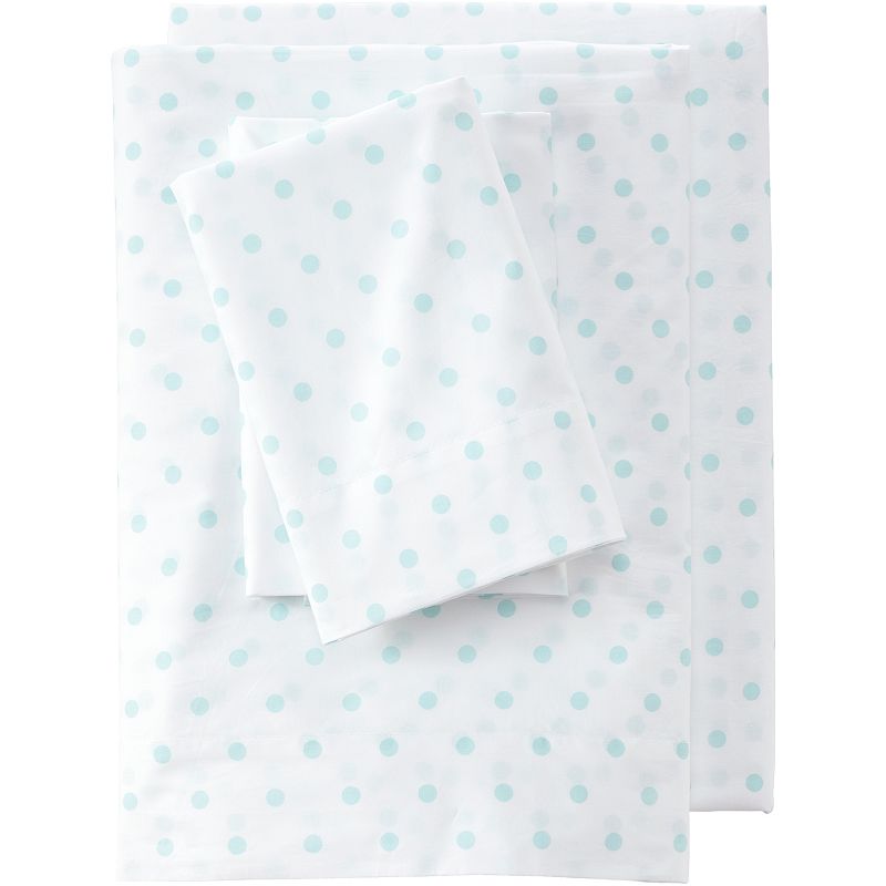 37932123 Lands End Kids 180 Thread Count Cotton Percale Pri sku 37932123