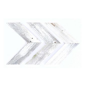 BarnwoodUSA Rustic Farmhouse 11 in x 14 in Reclaimed Wood Chevron Arrows (Set of 3)