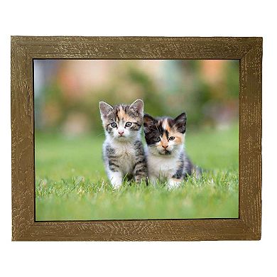 Rustic Farmhouse 12 in. x 24 in. Reclaimed Wood Picture Frame