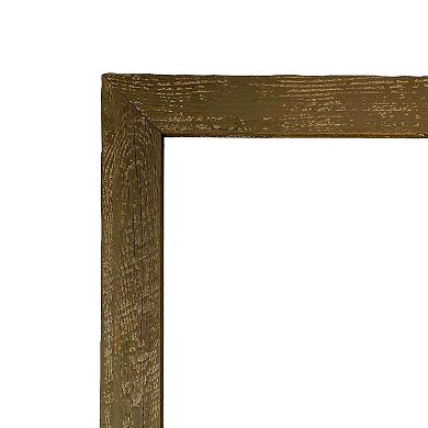 Rustic Farmhouse 12 in. x 24 in. Reclaimed Wood Picture Frame