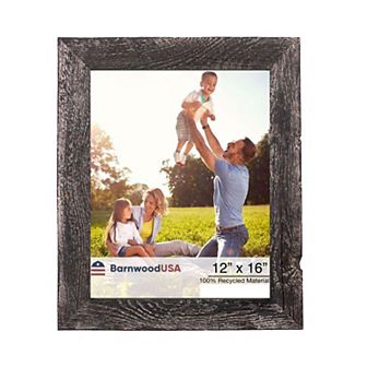Rustic Farmhouse 12 in x 16 in Reclaimed Wood Picture Frame