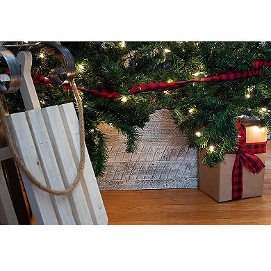 Rustic Farmhouse 27" x 14.5"  Reclaimed Wooden Christmas Tree Box Collar