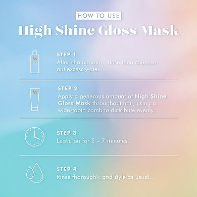 High Gloss Shine Color Depositing Mask in Clear