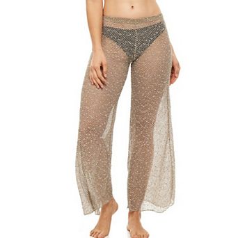Women's Jordan Taylor Pull-On Mesh Coverup Swim Pants