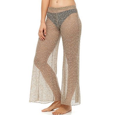 Women's Jordan Taylor Pull-On Mesh Coverup Swim Pants