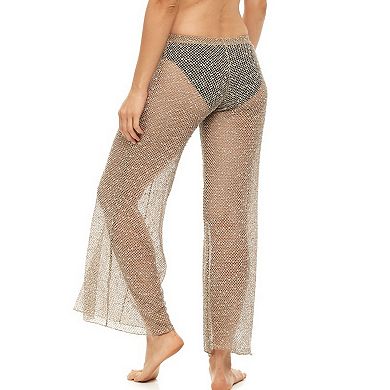 Women's Jordan Taylor Pull-On Mesh Coverup Swim Pants