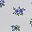 Blue White Ditsy
