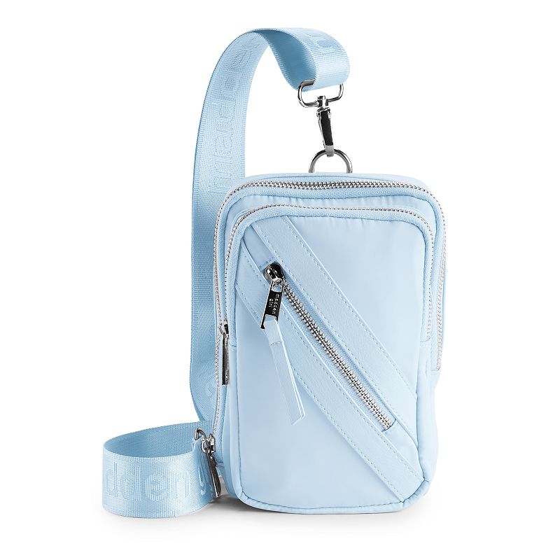 madden Girl Sling Crossbody Bag, Baby Blue