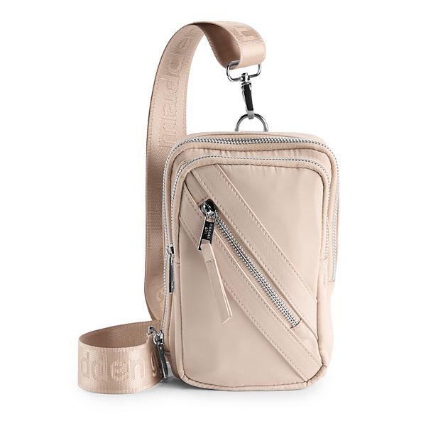 madden Girl Sling Crossbody Bag - Taupe