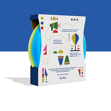 Wembley Trampoline Paddle Ball and Flying Disc Set, Indoor Outdoor Game for Two