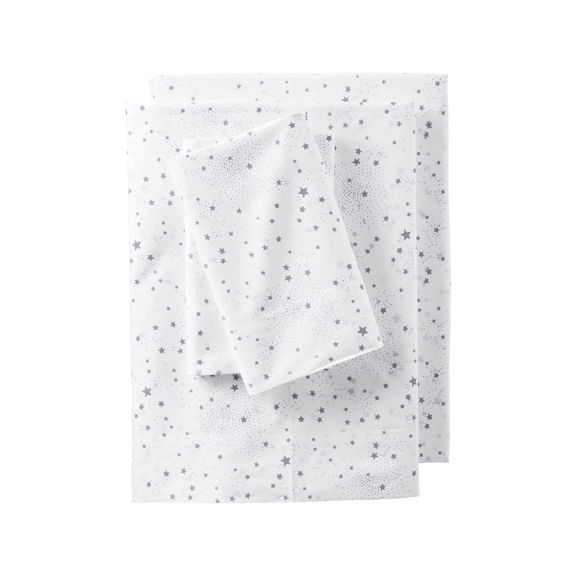 Lands End Kids 180 Thread Count Cotton Percale Printed Sheet Set, Ultimate