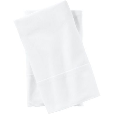 Lands' End Lightweight Stretch Modal Jersey Heathered Sheets or 2-pack Pillowcase Set