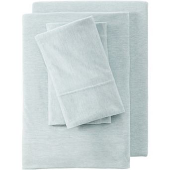 Lands' End Lightweight Stretch Modal Jersey Heathered Sheets or 2-pack Pillowcase Set
