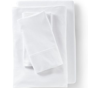Lands' End Lightweight Stretch Modal Jersey Heathered Sheets or 2-pack Pillowcase Set