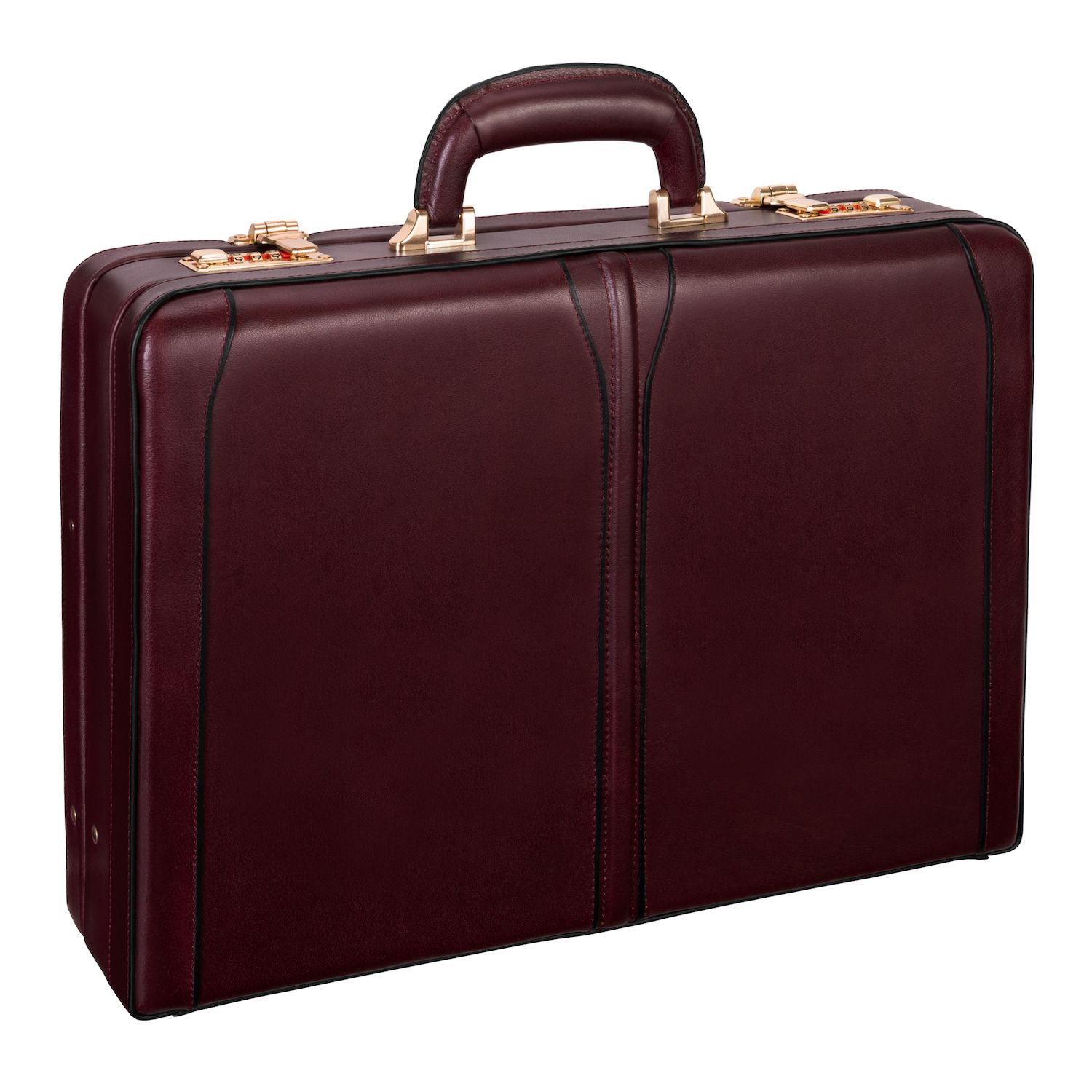 McKlein Denali Leather Wheeled Ladies Laptop Case