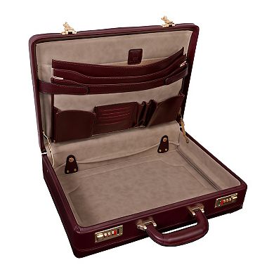 McKleinUSA Turner Leather 4.5-Inch Expandable Attaché Briefcase