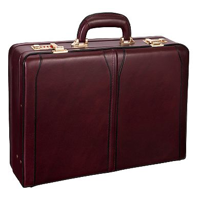 McKleinUSA Turner Leather 4.5-Inch Expandable Attaché Briefcase