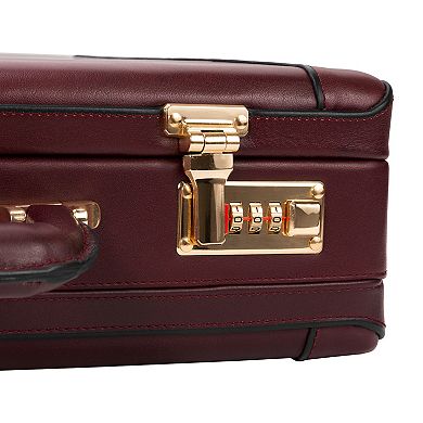 McKlein Turner Leather 4.5-Inch Expandable Attaché Briefcase