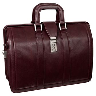 McKleinUSA Morgan Leather 17-Inch Litigator Laptop Briefcase