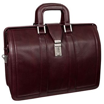 McKleinUSA Morgan Leather 17-Inch Litigator Laptop Briefcase