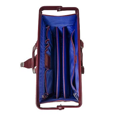 McKleinUSA Morgan Leather 17-Inch Litigator Laptop Briefcase