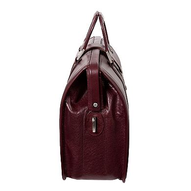 McKleinUSA Morgan Leather 17-Inch Litigator Laptop Briefcase