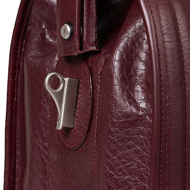 McKleinUSA Morgan Leather 17-Inch Litigator Laptop Briefcase