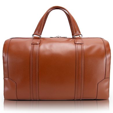 McKlein Kinzie Leather 20-Inch Carry-All Duffel Bag