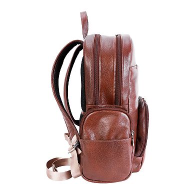McKleinUSA Cumberland 15-Inch Dual Compartment Leather Laptop Backpack