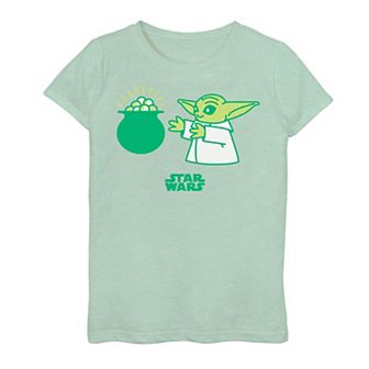 Girls 7-16 Star Wars Lucky Snack Tee