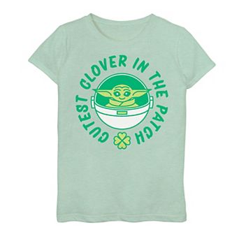 Girls 7-16 Star Wars Cutest Clover Tee