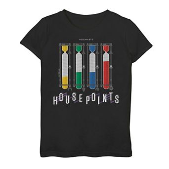 Girls 7-16 Harry Potter House Points Tee