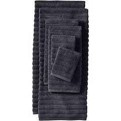 Black White Bath Towels Set 2, 32x55| Beach Towel, 54kibo