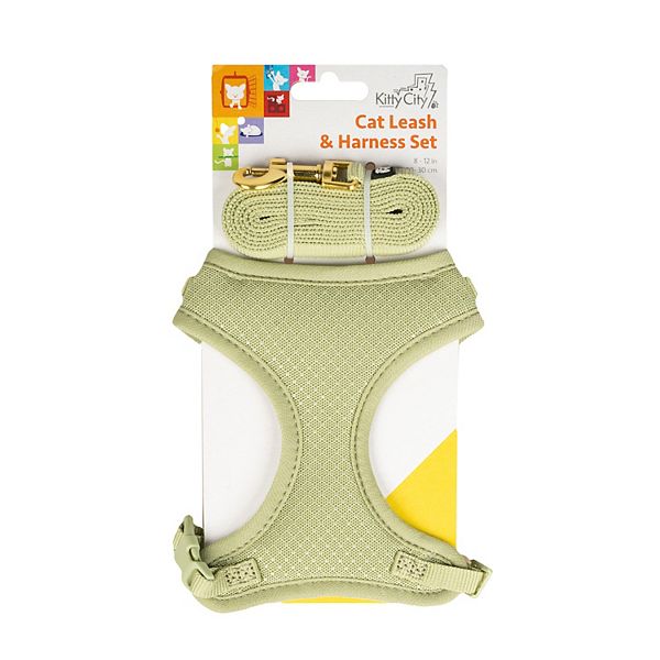 Kitty City Cat Harness & Leash Set