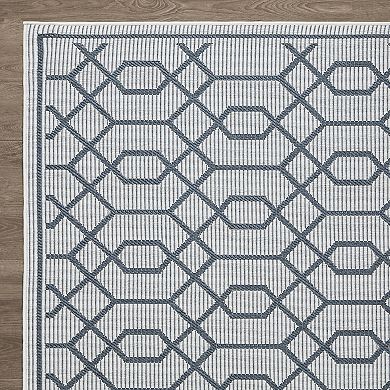 Loomaknoti Breyleigh Geometric Area Rug