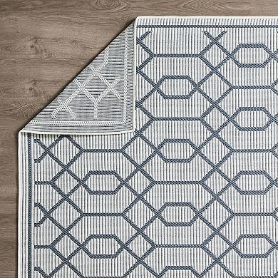 Loomaknoti Breyleigh Geometric Area Rug